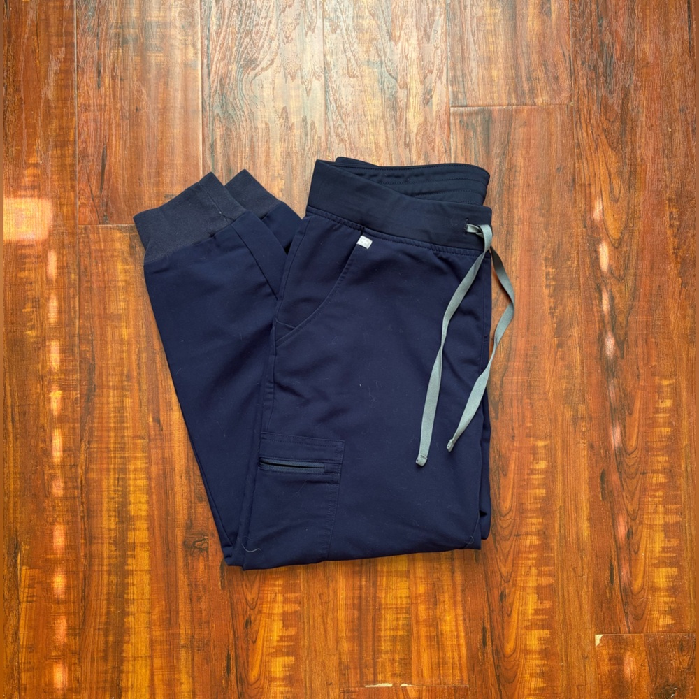 Navy Figs scrub pants